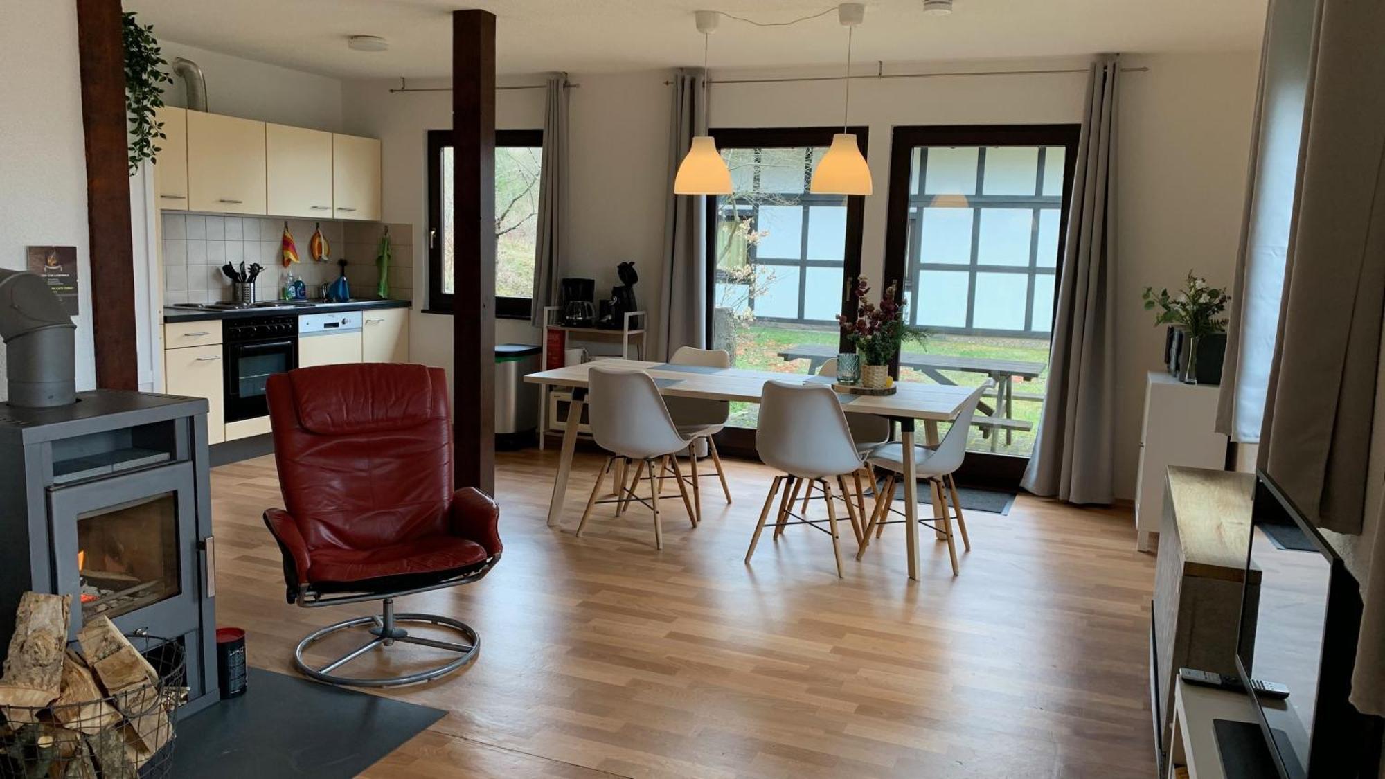 Ferienwohnung Mimo Direkt Am Waldrand Frankenau Exterior foto